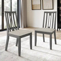 CraftPorch Modern Wooden Dining Chair Set (2 Pieces) - N/A