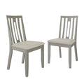 CraftPorch Modern Wooden Dining Chair Set (2 Pieces) - N/A