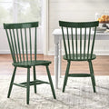 Set of 2 Venice Solid Wood Spindle Dining Chairs by Simple Living
