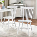 Set of 2 Venice Solid Wood Spindle Dining Chairs by Simple Living