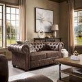 iNSPIRE Q Artisan Knightsbridge Tufted Chesterfield Loveseat