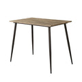 Cairo 5-Piece Counter Height Dining Table Set in Industrial Metal by Furniture of America