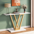 43-Inch Narrow Console Table for Entryway and Living Room