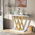 43-Inch Narrow Console Table for Entryway and Living Room