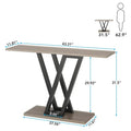 43-Inch Narrow Console Table for Entryway and Living Room