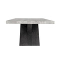 Classic Home Durant 84-Inch Dining Table - Dimensions: 84W x 43D x 30H
