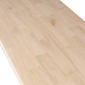 Solid Wood Dining Bench in Shaker Style