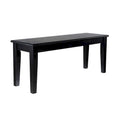 Solid Wood Dining Bench in Shaker Style