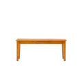 Solid Wood Dining Bench in Shaker Style
