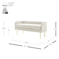 Velvet Bench by Marsha