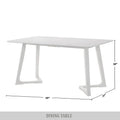 CraftPorch Retro-Inspired Mid-Century Dining Table