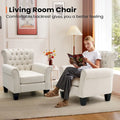 Pellebant Contemporary Club Armchair - Stylish Accent Chair for Living Room