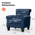 Pellebant Contemporary Club Armchair - Stylish Accent Chair for Living Room