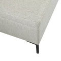 HomePop Metal-Leg Storage Bench