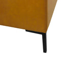 HomePop Metal-Leg Storage Bench