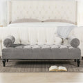 Lewis Bolster Arm Entryway Seat