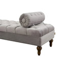 Lewis Bolster Arm Entryway Seat