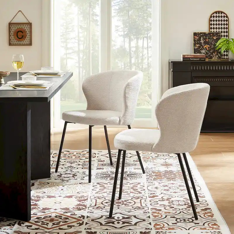 Set of 2 Modern Dining Chairs by Art Leon
