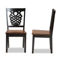 Gervais Modern Transitional 2-Piece Dining Chair Set