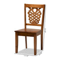 Gervais Modern Transitional 2-Piece Dining Chair Set