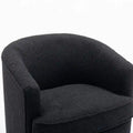 SEYNAR Contemporary Boucle Upholstered 360° Swivel Accent Chairs - Set of 2