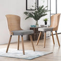 Set of 2 Mid-Century Modern Dining Chairs by Corvus Calvados