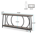 70.9-Inch Extra Long Narrow Console Table with Storage for Sofa or Couch