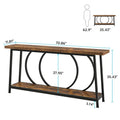 70.9-Inch Extra Long Narrow Console Table with Storage for Sofa or Couch