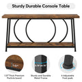 70.9-Inch Extra Long Narrow Console Table with Storage for Sofa or Couch