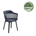 Porthos Home Palmer Set of 2 Dining Chairs with Plastic Shell and Legs