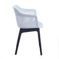 Porthos Home Palmer Set of 2 Dining Chairs with Plastic Shell and Legs