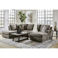 Signature Design by Ashley O'Phannon Putty 2-Piece Sectional Sofa with Chaise - Dimensions: 125W x 86D x 38H