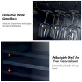 Burkart Contemporary 63-Inch 4-Door Sideboard with Wine Rack and Metal Legs by HULALA HOME