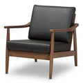 Baxton Studio Mid-Century Modern Lounge Chair