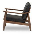 Baxton Studio Mid-Century Modern Lounge Chair