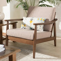 Baxton Studio Mid-Century Modern Lounge Chair