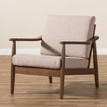 Baxton Studio Mid-Century Modern Lounge Chair