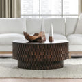 Norwood 40-Inch Round Coffee Table by Classic Home