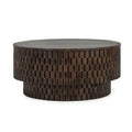 Norwood 40-Inch Round Coffee Table by Classic Home