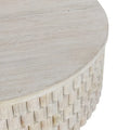 Norwood 40-Inch Round Coffee Table by Classic Home
