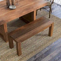 Anaisha Rustic Solid Mango Wood Dining Bench - Furniture of America