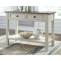 Signature Design by Ashley Bolanburg Rustic Farmhouse Sofa Table
