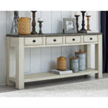 Signature Design by Ashley Bolanburg Rustic Farmhouse Sofa Table