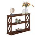 Coventry Console Table with Shelves by Convenience Concepts