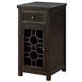 Emma 18-Inch Transitional Solid Wood Side Table with 1 Drawer by Furniture of America