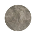 iNSPIRE Q Modern Jurmala Glossy Sintered Stone Tables with Grey Metal Base