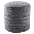 Hayes Striped Pouf and Floor Cushion