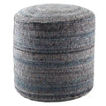 Hayes Striped Pouf and Floor Cushion