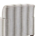Contemporary Striped Armchairs
