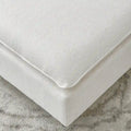 Chaise-Style L-Shaped Linen Sectional Sofa